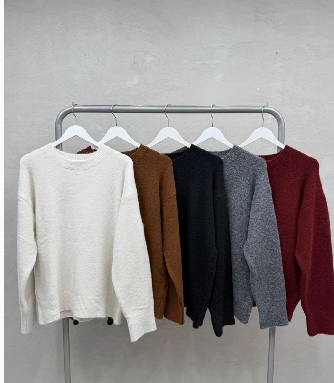 Oversized Crewneck Sweaters