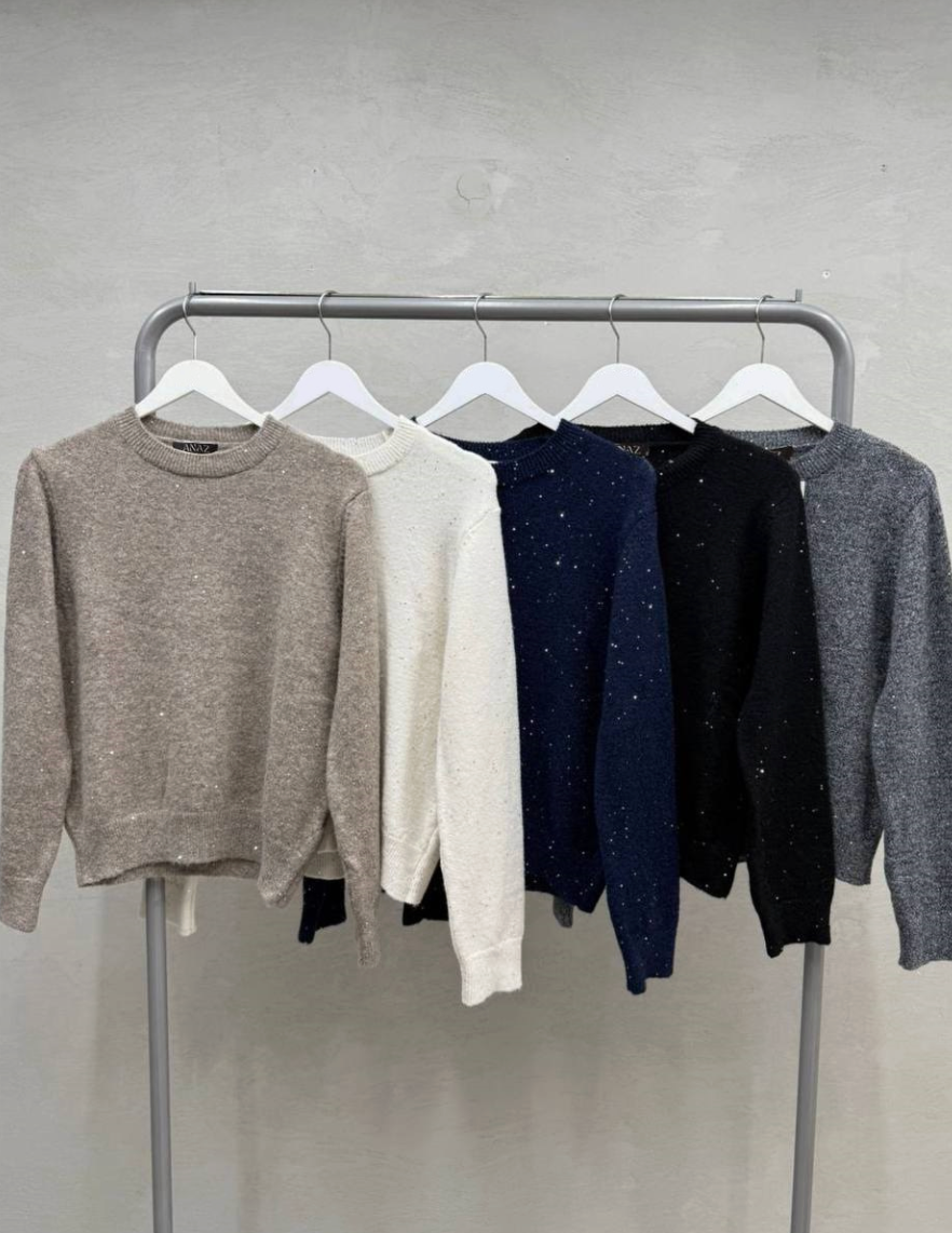 Sparkly Knit Sweaters