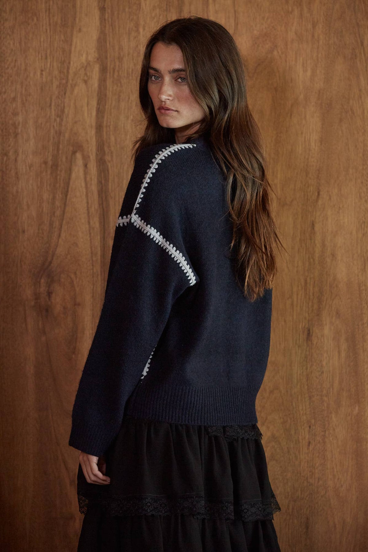 Everyday Stitch Knit Crewneck Sweater