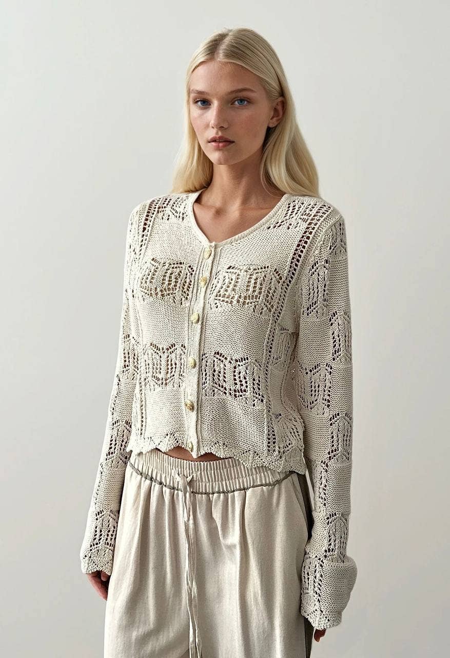 Cropped Willow Cardigan