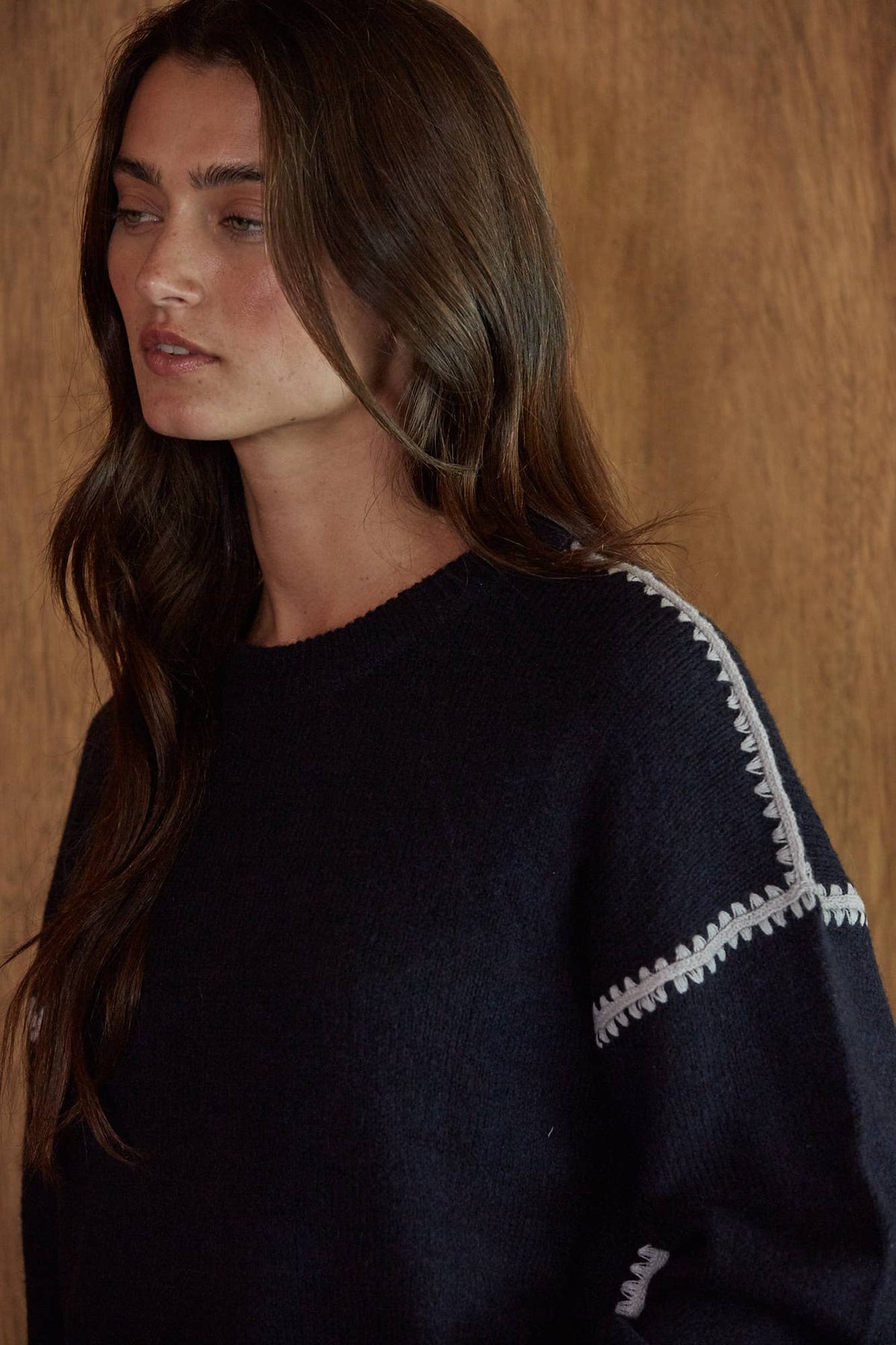 Everyday Stitch Knit Crewneck Sweater