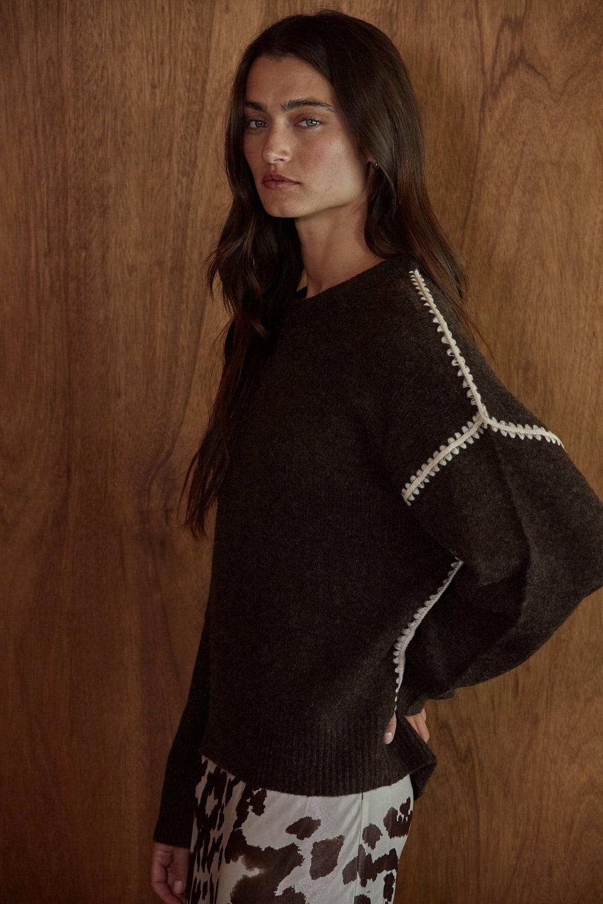 Everyday Stitch Knit Crewneck Sweater