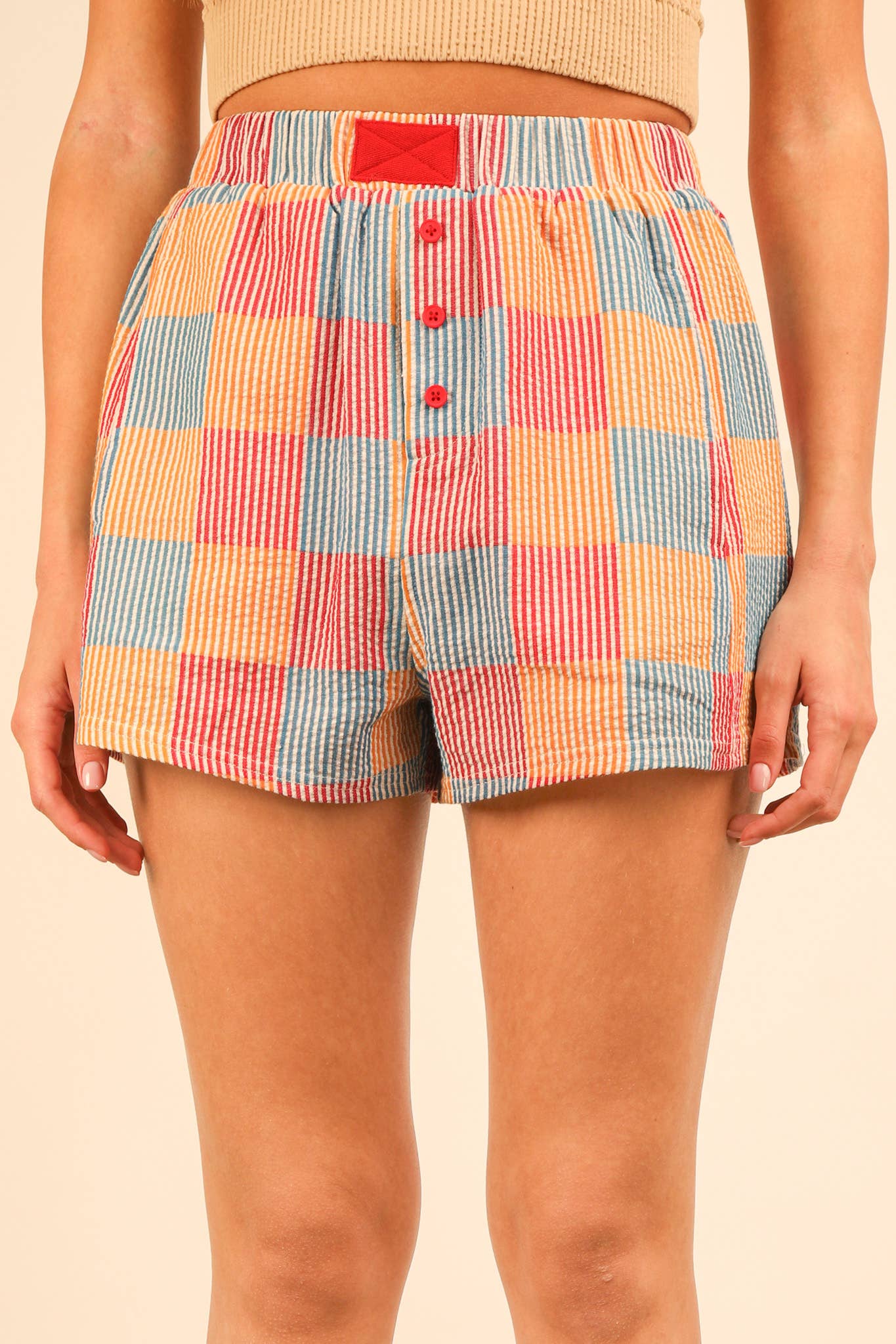 Striped & Checker Boxer Shorts