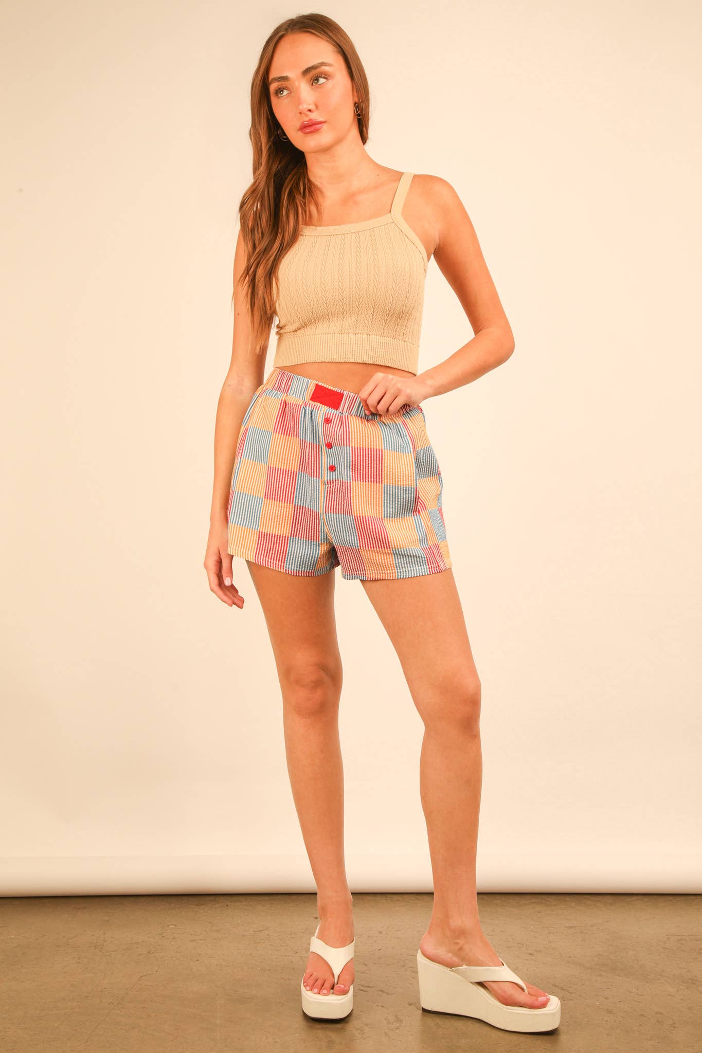 Striped & Checker Boxer Shorts