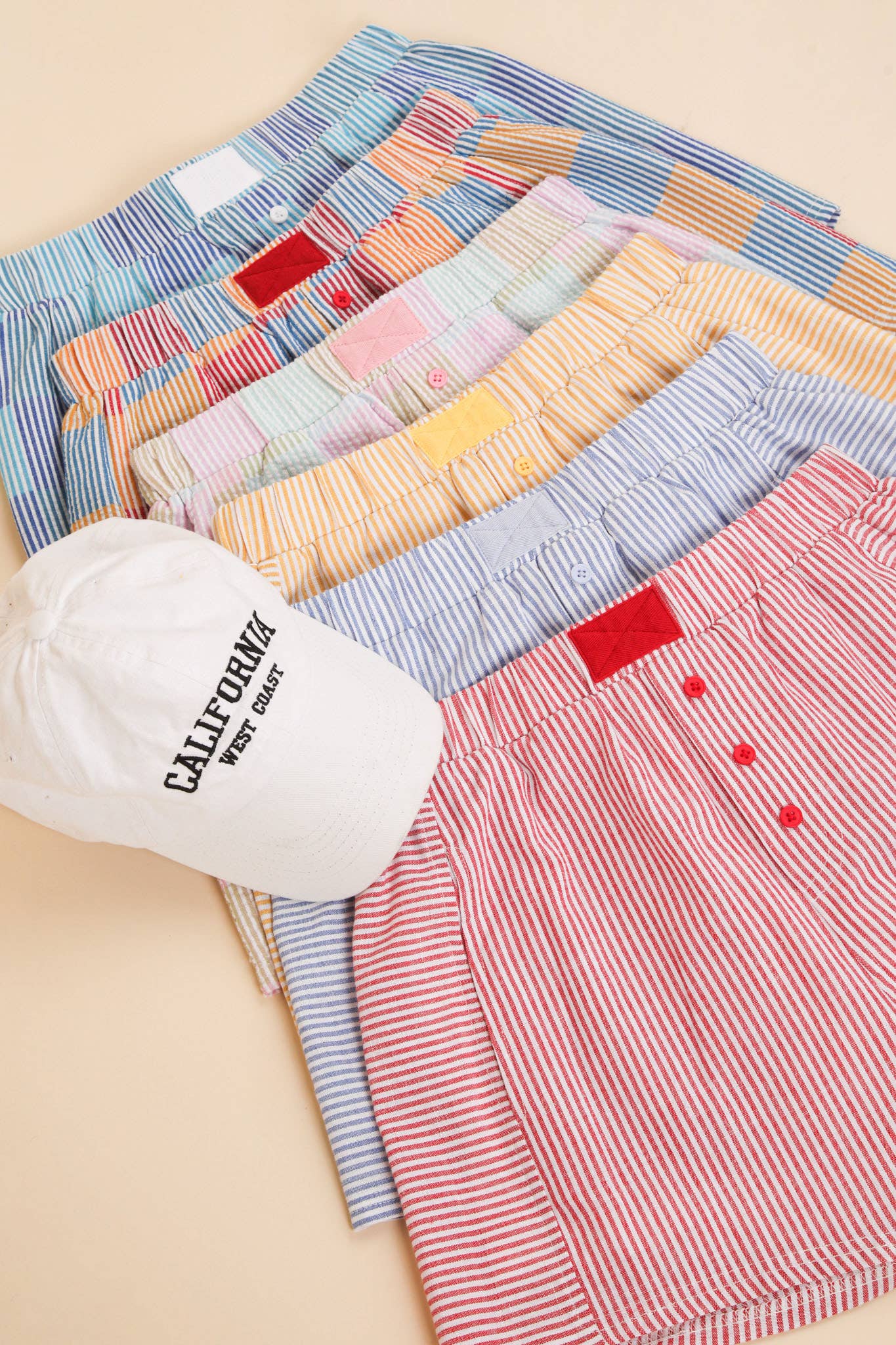 Striped & Checker Boxer Shorts