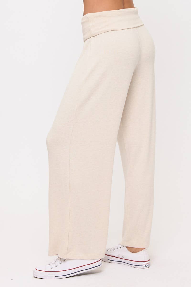 Made in USA Knitted Wide Leg Pants