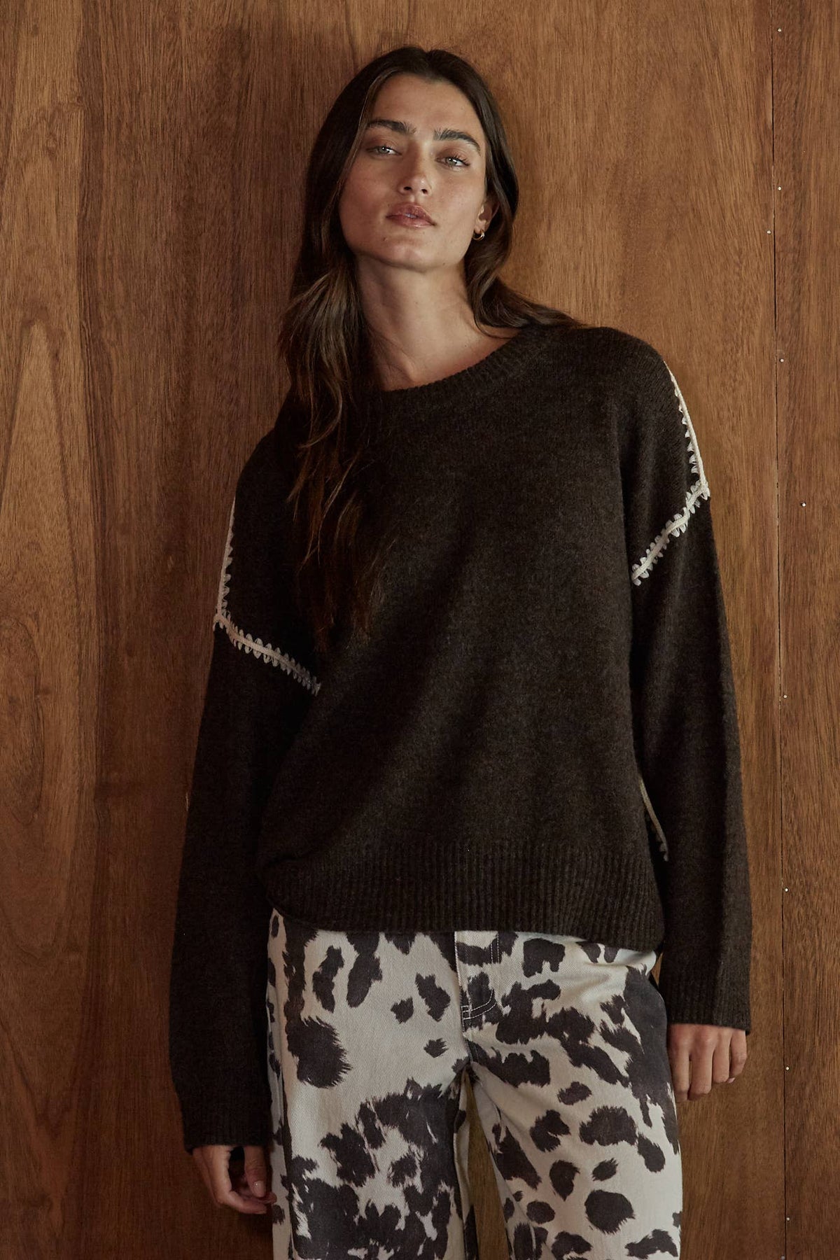 Everyday Stitch Knit Crewneck Sweater