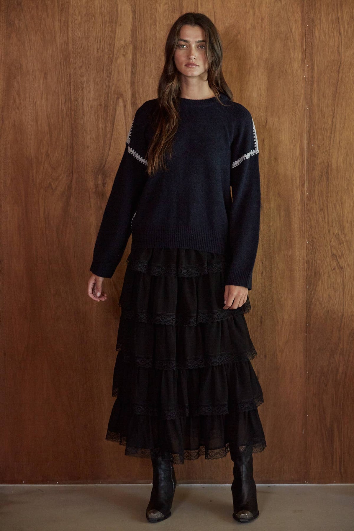 Everyday Stitch Knit Crewneck Sweater