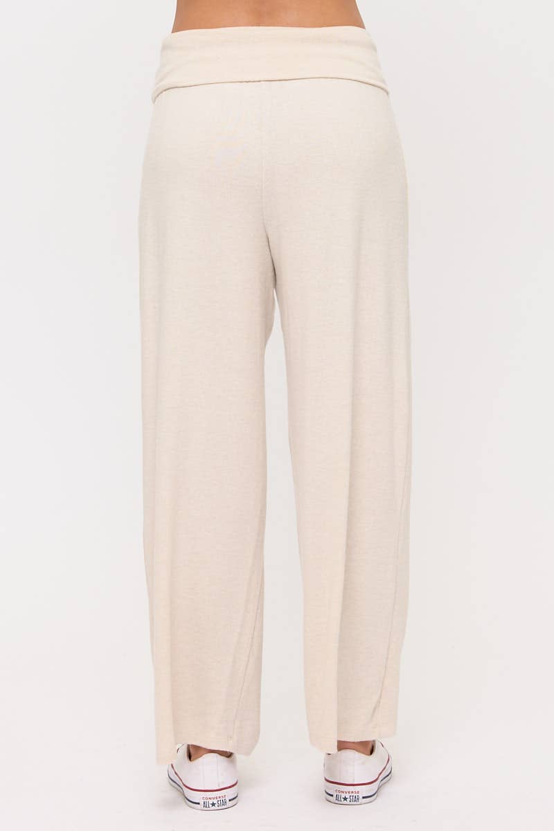 Made in USA Knitted Wide Leg Pants