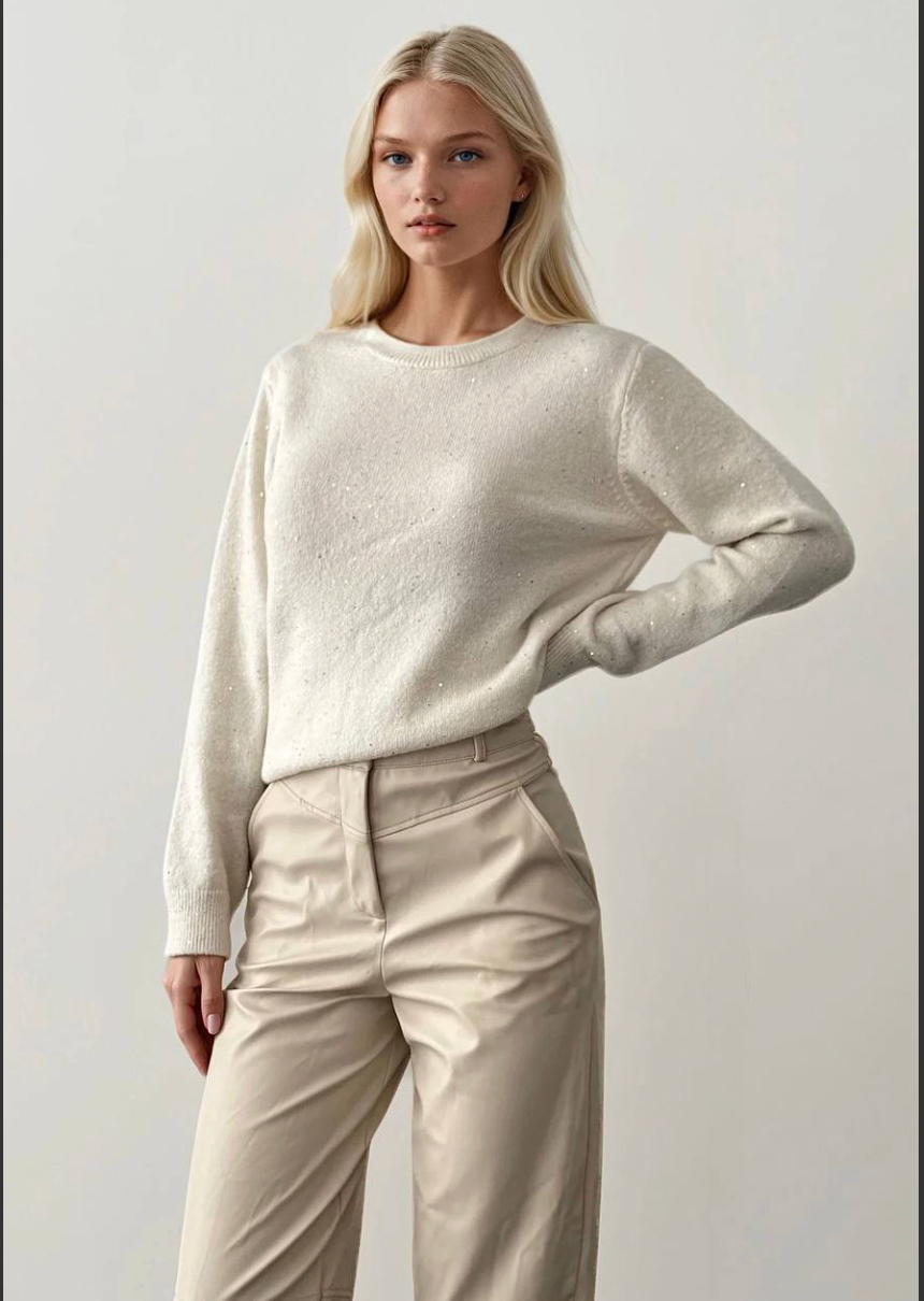 Sparkly Knit Sweaters