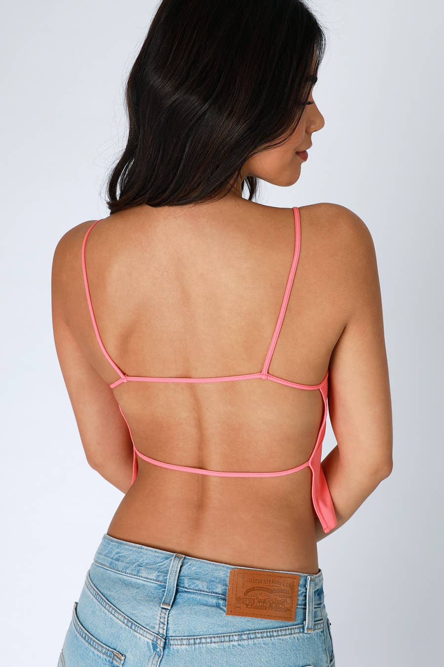 NS8403 - Strappy Open Back Cami